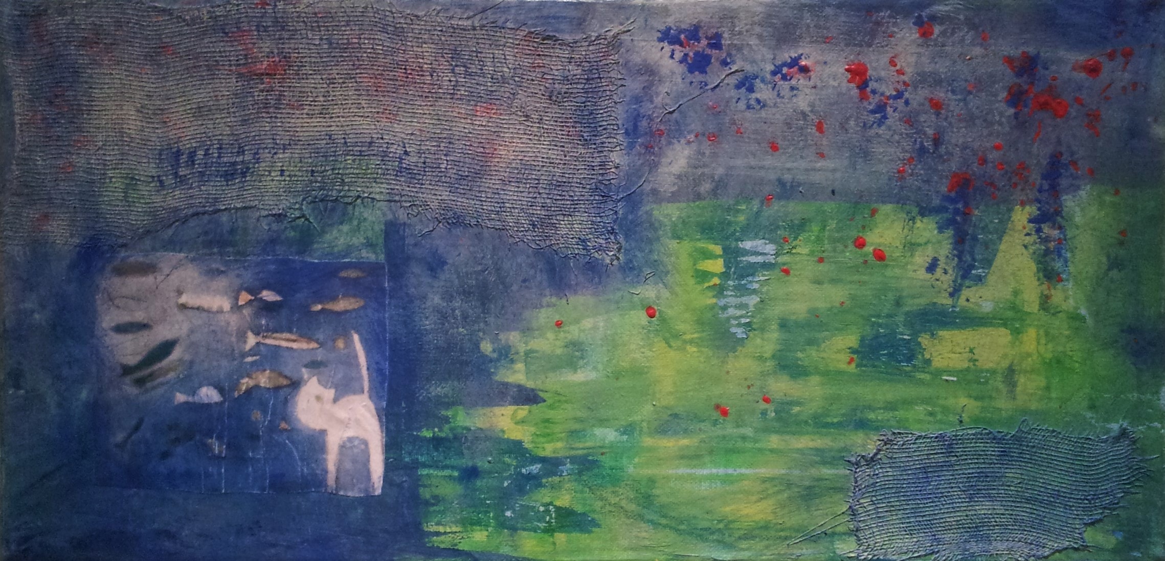 Katzenleben - 20x40cm